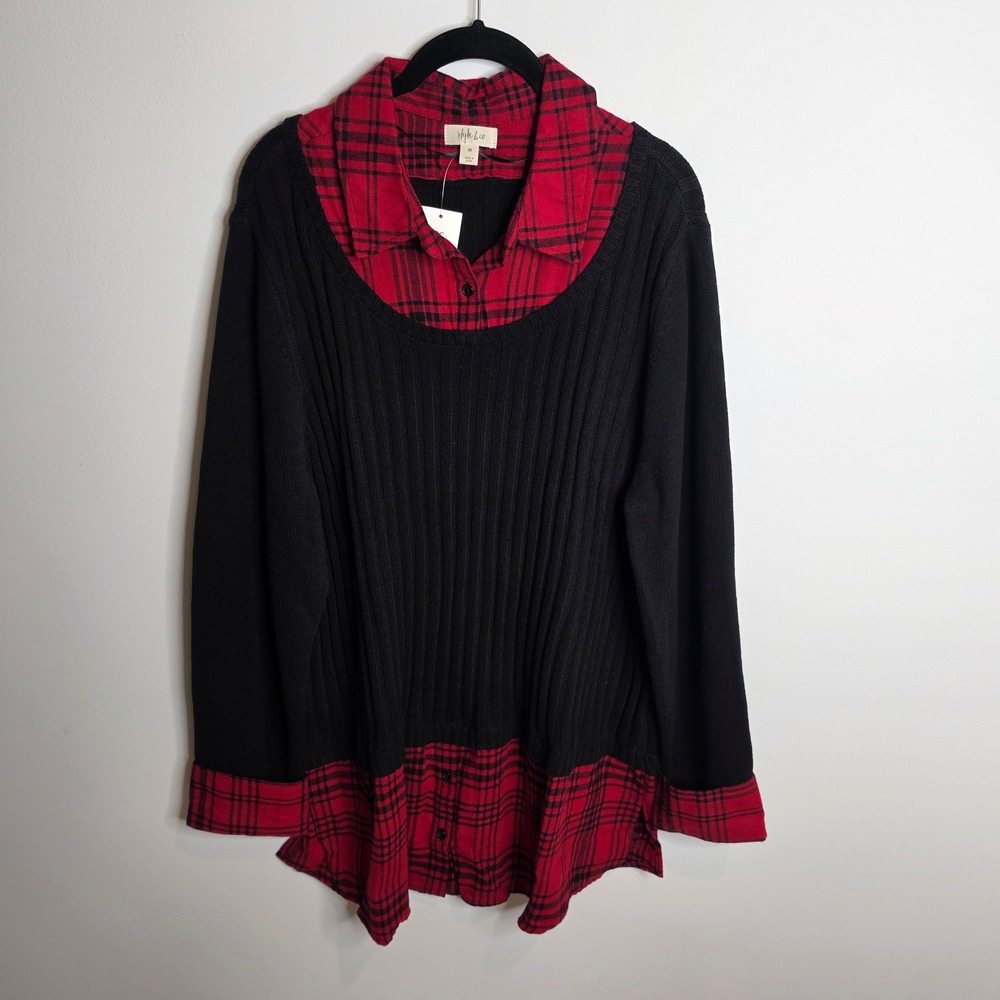 Style & Co NWT Sweater‎ Womens 2X